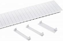 Заглушка для ЩРН/ЩРУН IEK 12 модулей белый YZM10-12-K01 картинка 